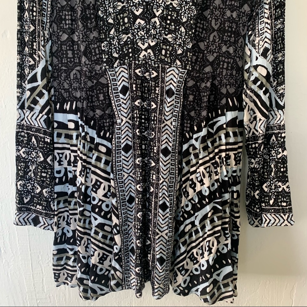 Free People Tegan Border Printed Mini Dress - Picture 10 of 13
